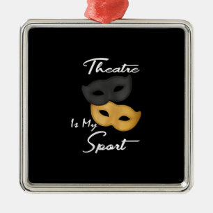 Ornamento De Metal Máscaras de teatro de Atriz de Ator Engraçado femi