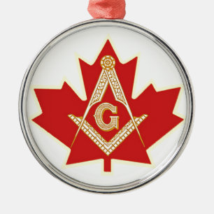 ORNAMENTO DE METAL MASON CANADIANO