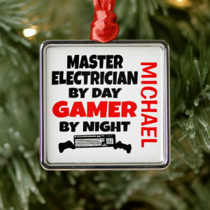 Ornamento De Metal Master Eletrico Adora Jogar Videos games