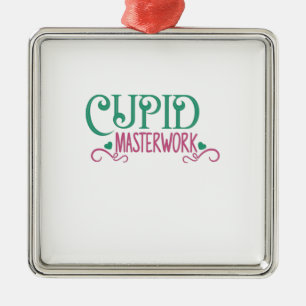 Ornamento De Metal Masterwork Cupid de Presente de casal