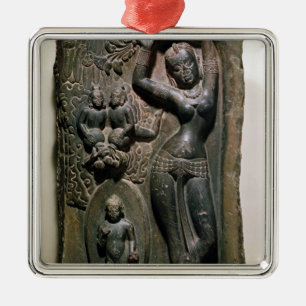 Ornamento De Metal Maya da rainha que dá o nascimento ao Buddha