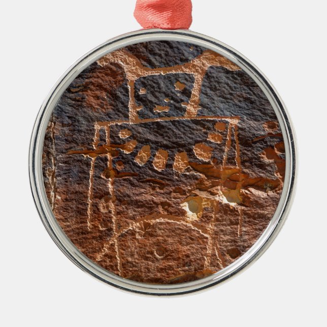 Ornamento De Metal Mckee salta Petroglyph - Vernal - Utá (Frente)