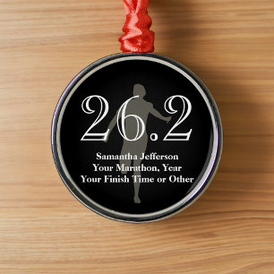 Ornamento De Metal Medalha personalizada da lembrança do corredor de