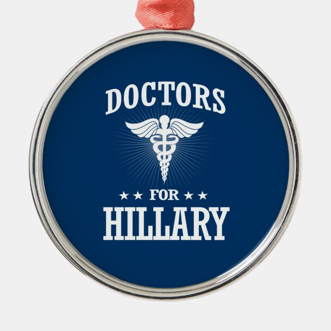 ORNAMENTO DE METAL MÉDICOS PARA HILLARY (Frente)