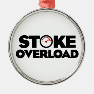 Ornamento De Metal Medidor de Sobrecarga de Stoke