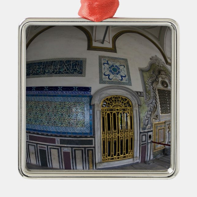 Ornamento De Metal Médio Oriente Turquia e cidade de Istambul com os  (Frente)