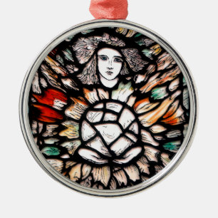 Ornamento De Metal Meditação em cores.