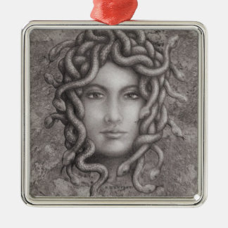 Ornamento De Metal Medusa