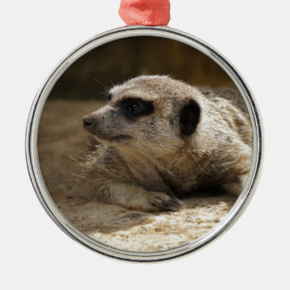 Ornamento De Metal Meerkat