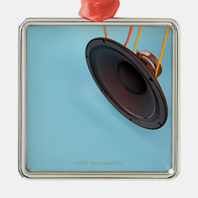 Ornamento De Metal Megafone (Frente)