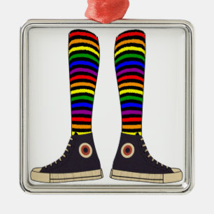 Ornamento De Metal Meias de LGBT