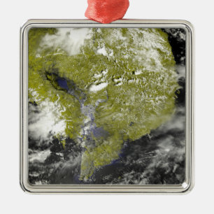 Ornamento De Metal Mekong Delta e Tonle Sap