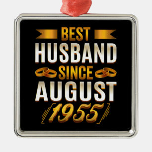 Ornamento De Metal Melhor Marido Desde Agosto De 1955