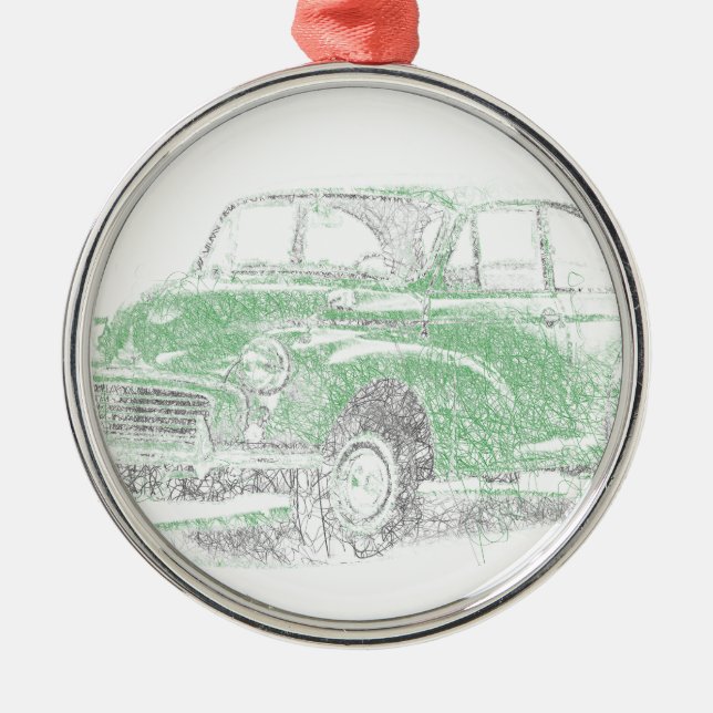Ornamento De Metal Menor de Morris (Biro) (Frente)