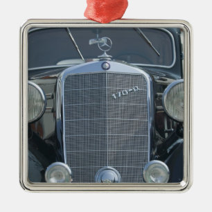 Ornamento De Metal mercedes antigo 2