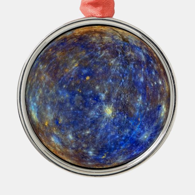 Ornamento De Metal Mercury (Frente)