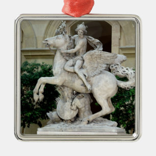 Ornamento De Metal Mercury que monta Pegasus