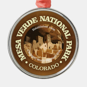 Ornamento De Metal Mesa Verde NP2