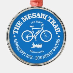Ornamento De Metal Mesabi Trail (ciclismo)