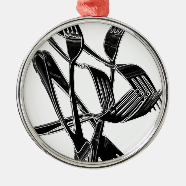 Ornamento De Metal Metálico (Frente)