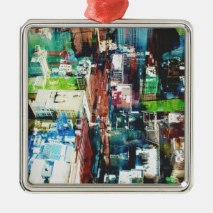 Ornamento De Metal Metrópole