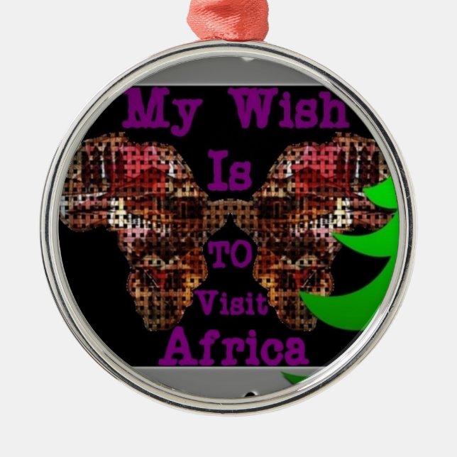 Ornamento De Metal Meu desejo (Frente)