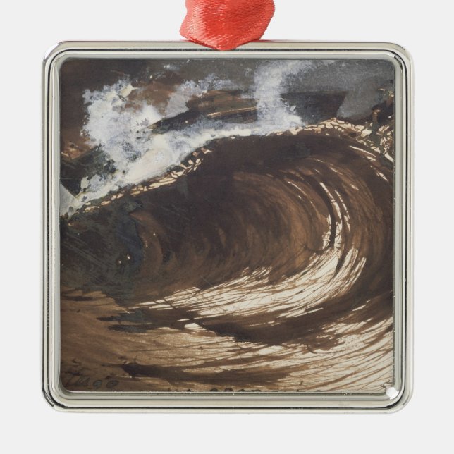 Ornamento De Metal Meu destino, 1857 (Frente)