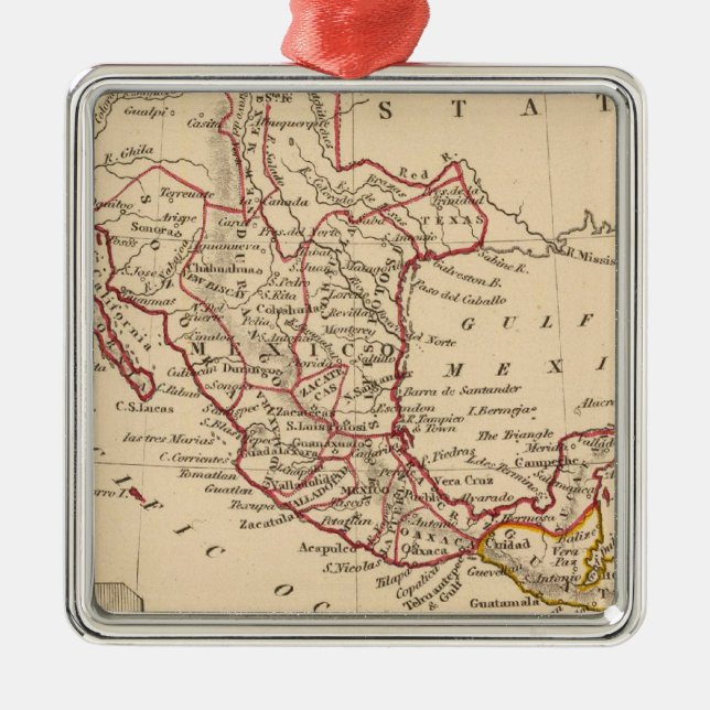 Ornamento De Metal México, guatemala (Frente)