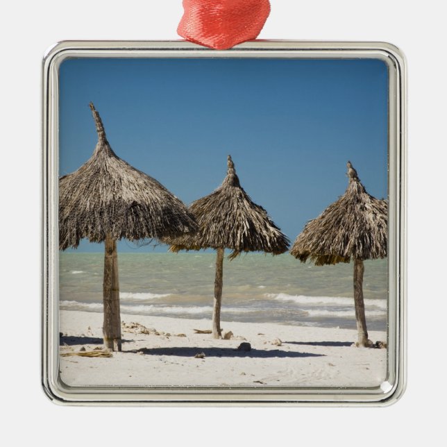 Ornamento De Metal México, Península de Yucatan, Progreso. Isso (Frente)