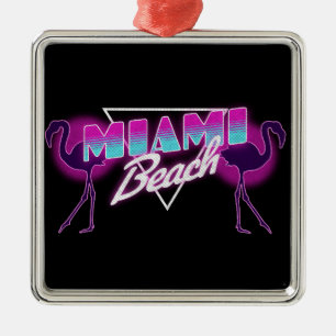 Ornamento De Metal Miami Beach