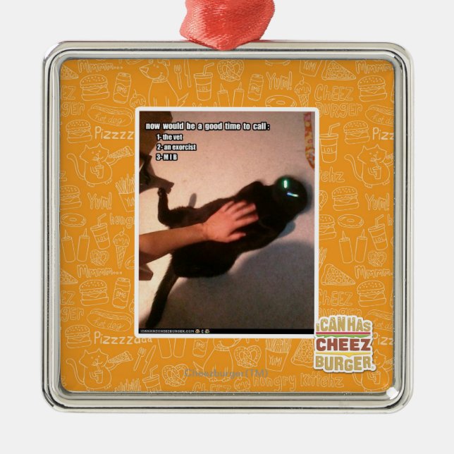 Ornamento De Metal MIB da chamada (Frente)