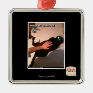 Ornamento De Metal MIB da chamada