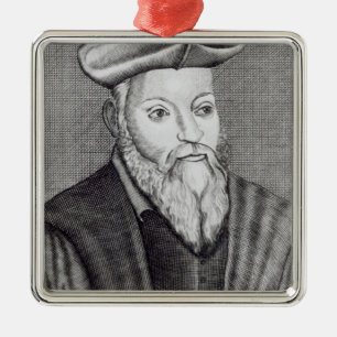 Ornamento De Metal Michel Nostradamus