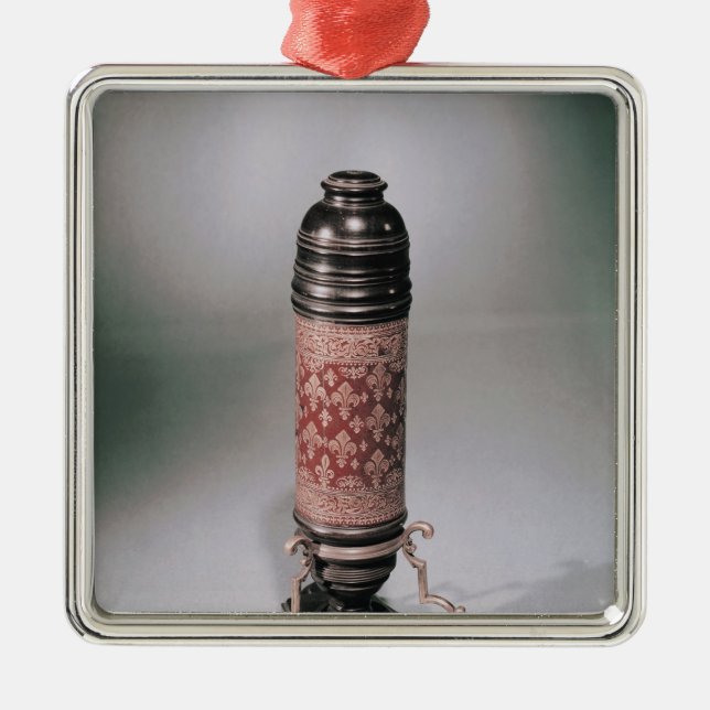 Ornamento De Metal Microscópio (Frente)