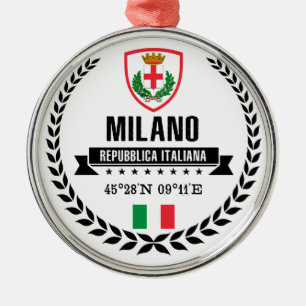 Ornamento De Metal Milano