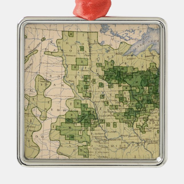 Ornamento De Metal Milha de 160 Rye/sq (Frente)