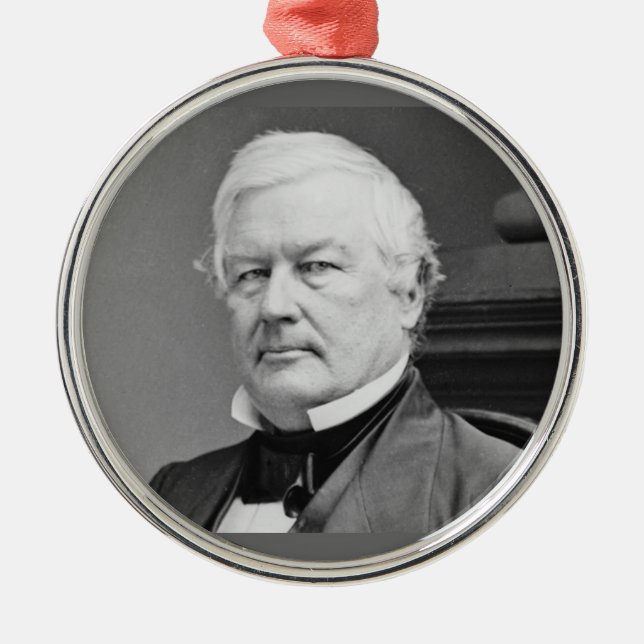 Ornamento De Metal Millard Fillmore 13 Presidente (Frente)