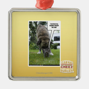 Ornamento De Metal Mim licença do sez meu brudder apenas