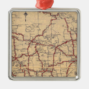 Ornamento De Metal Minnesota 8