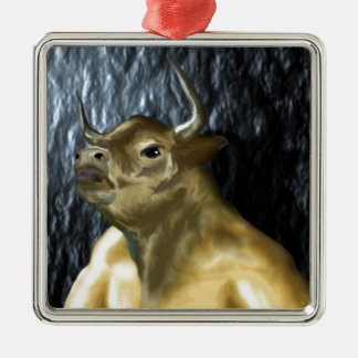 Ornamento De Metal Minotaur