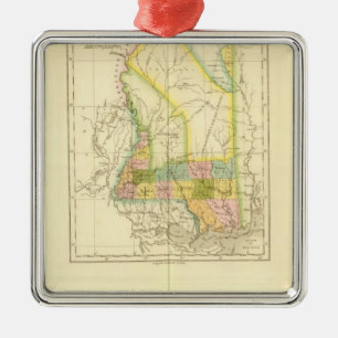 Ornamento De Metal Mississippi E.U.