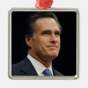Ornamento De Metal Mitt Romney Ornament
