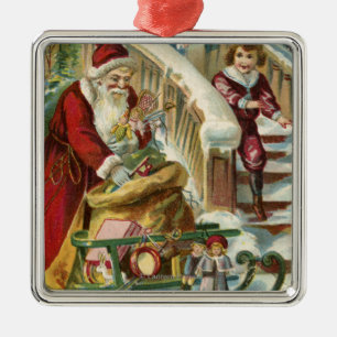 Ornamento De Metal Miúdos que funcionam para cumprimentar o papai