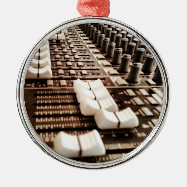 Ornamento De Metal Mixer do Studio (Frente)