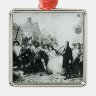 Ornamento De Metal Mobbing de John Wesley em Wednesbury
