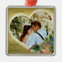 Modelo de Foto Personalizado Dourado