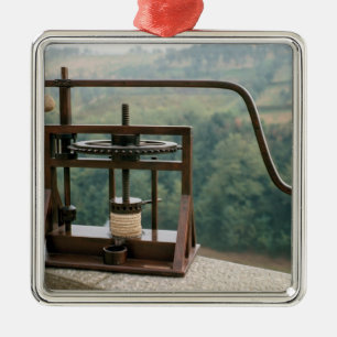 Ornamento De Metal Modelo de funcionamento de uma imprensa