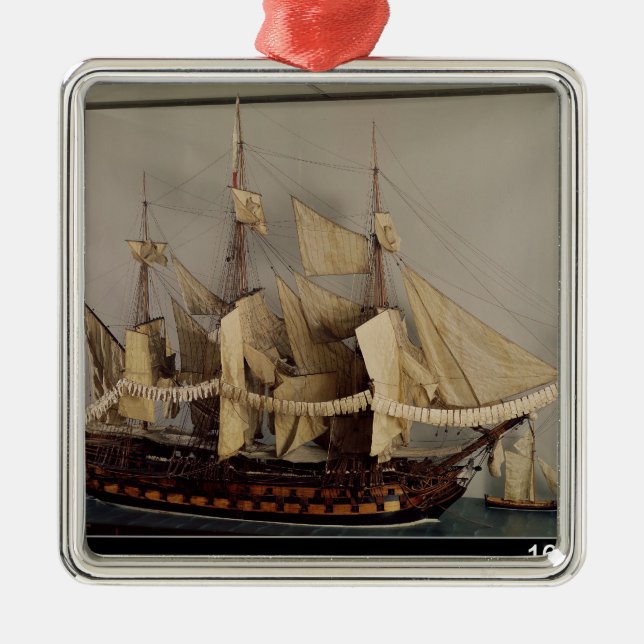 Ornamento De Metal Modelo do navio 'L'Achille (Frente)