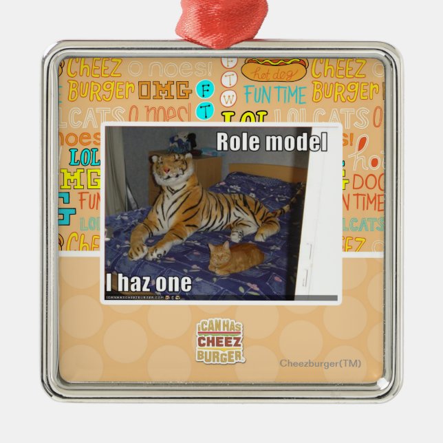 Ornamento De Metal Modelo, haz um de I (Frente)