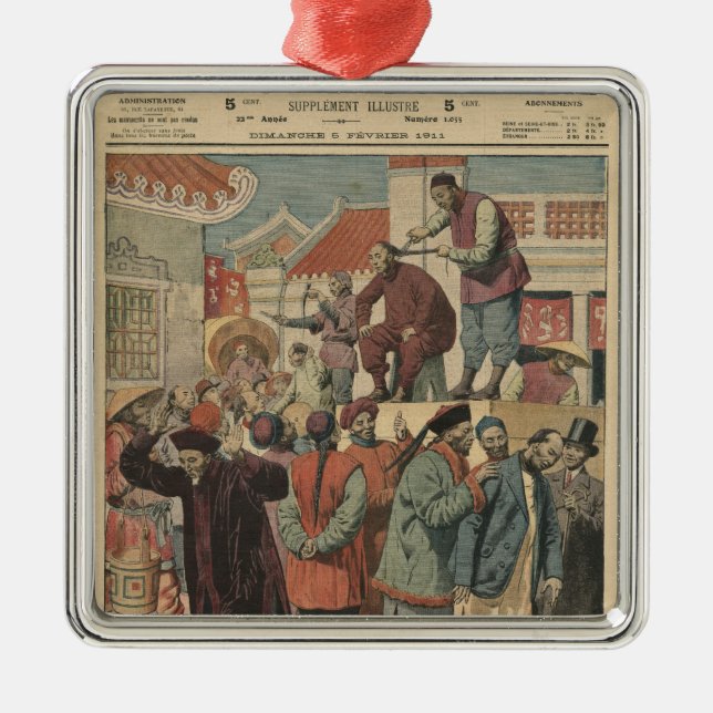 Ornamento De Metal Modernização de China (Frente)